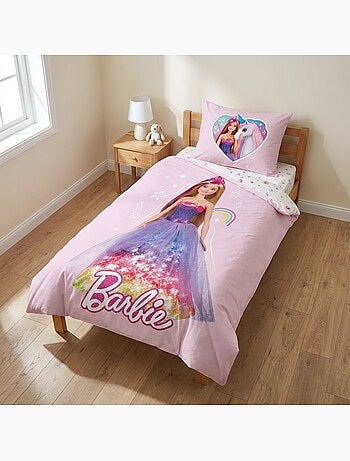 Completo letto per bebè Barbie reversibile – 100% cotone