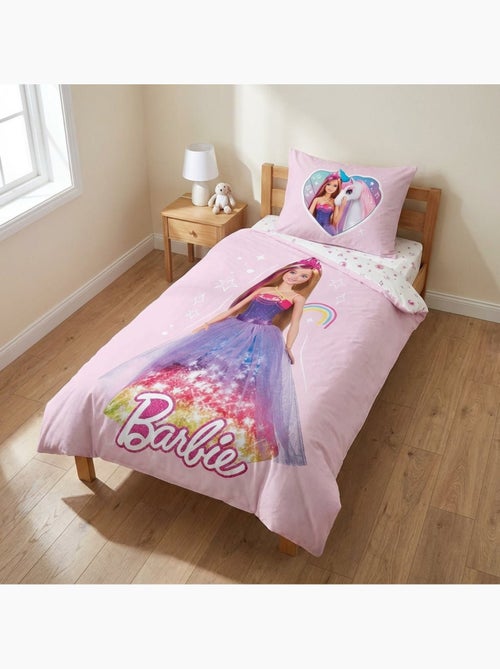 Completo letto per bebè Barbie reversibile – 100% cotone - Kiabi