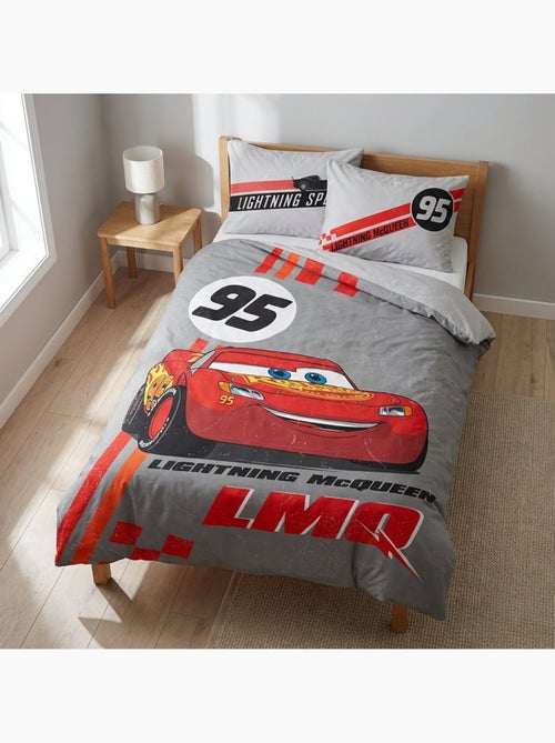 Completo letto per bebè Cars con Saetta McQueen reversibile – 100% cotone - Kiabi