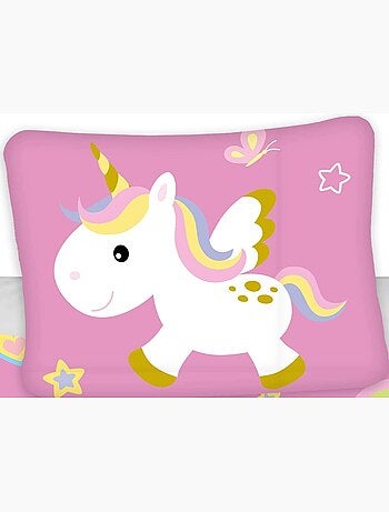 Completo letto per bebè Disney con Unicorno e arcobaleno reversibile – 100% cotone