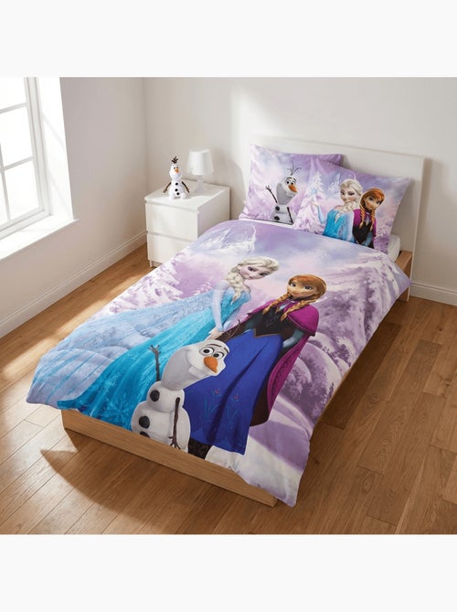 Completo letto per bebè Frozen con Elsa, Anna e Olaf – 100% cotone - Kiabi