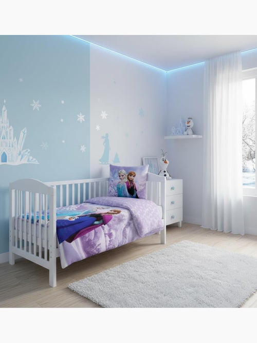 Completo letto per bebè Frozen con Elsa, Anna e Olaf – 100% cotone - Kiabi
