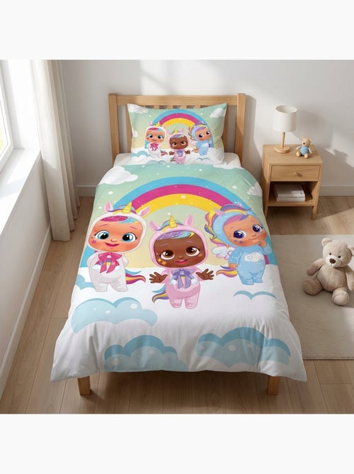 Completo letto per bebè in cotone reversibile Cry Babies - Kiabi Completo letto per bebè in cotone reversibile Cry Babies - Kiabi