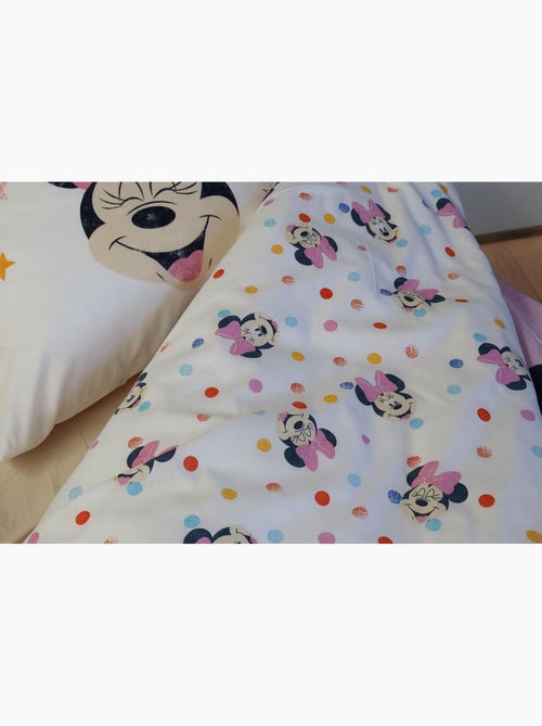 Completo letto per bebè Minnie con arcobaleno e nuvola reversibile – 100% cotone - Kiabi