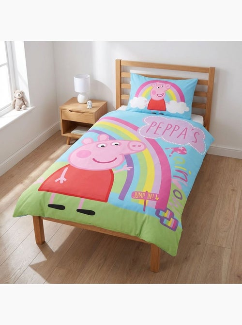 Completo letto per bebè Peppa Pig con Peppa – 100% cotone - Kiabi