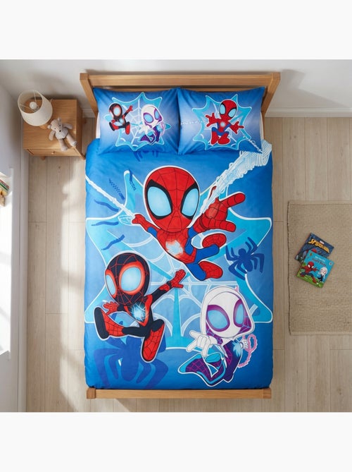 Completo letto per neonato Spider-Man con Spidey, Ghost-Spider e Spin reversibile – 100% cotone - Kiabi