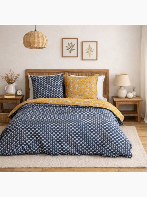 Completo letto reversibile floreale - Kiabi Completo letto reversibile floreale - Kiabi