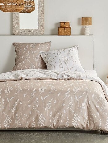 Completo letto reversibile foglie - 2 persone