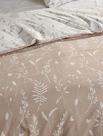 Completo letto reversibile foglie - 2 persone
