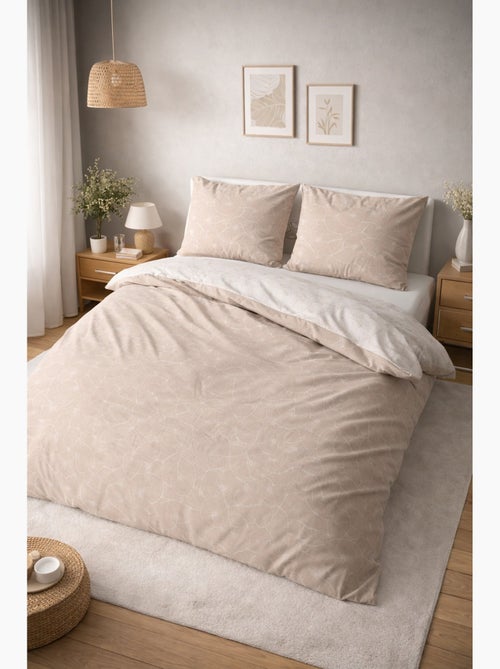 Completo letto sabbia naturale - Kiabi Completo letto sabbia naturale - Kiabi