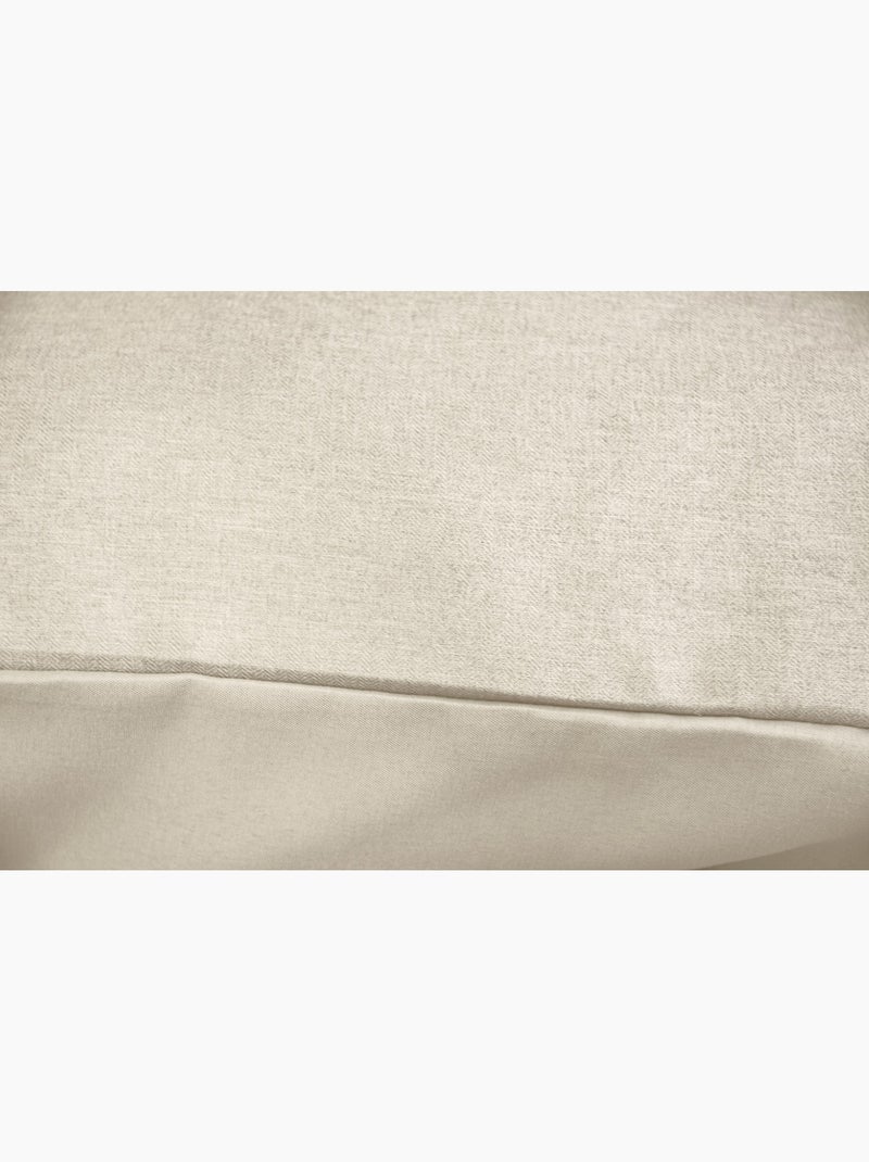 Completo letto sensazione flanella Beige - Kiabi