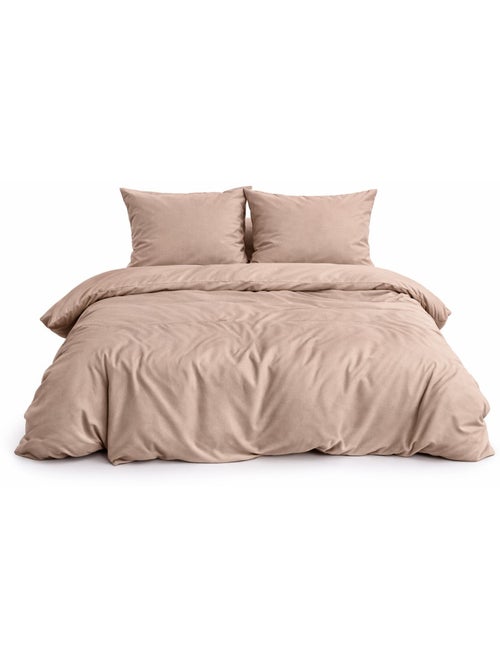 Completo letto sensazione flanella - Kiabi Completo letto sensazione flanella - Kiabi