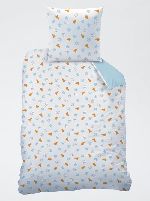 Completo letto singolo 2 pezzi \'Paw Patrol\': copripiumino + 1 federa - Kiabi