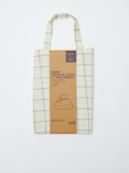 Completo letto singolo (80x120cm) - Kiabi Home - Kiabi