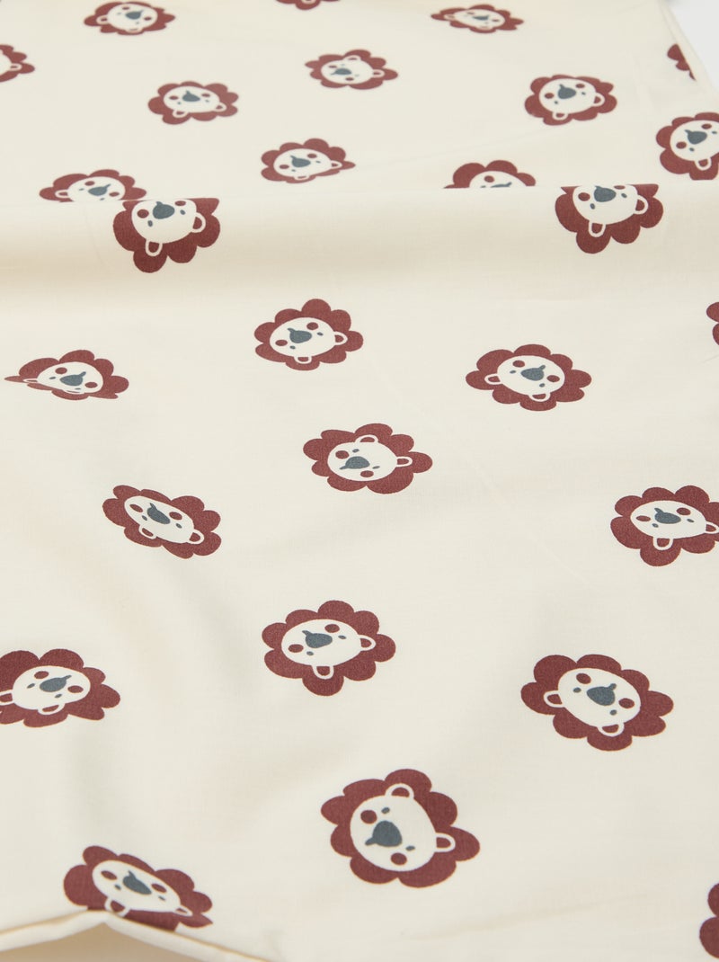 Completo letto singolo (80x120cm) - Kiabi Home Beige - Kiabi