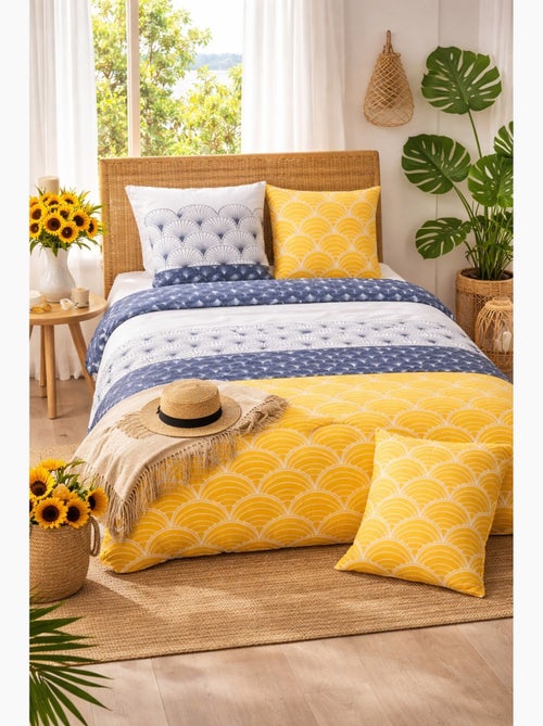 Completo letto SOLEIL grafico - Kiabi Completo letto SOLEIL grafico - Kiabi