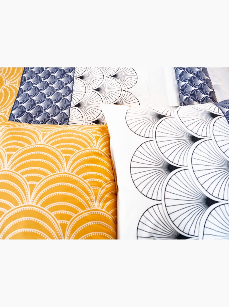 Completo letto SOLEIL grafico Giallo - Kiabi