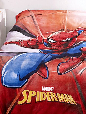 Completo Letto Spiderman per Bambini, 100% Cotone Oeko-Tex, Letto Singolo, MARVEL