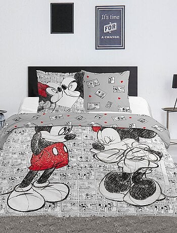 Completo letto stampa 'Minnie' - 2 piazze