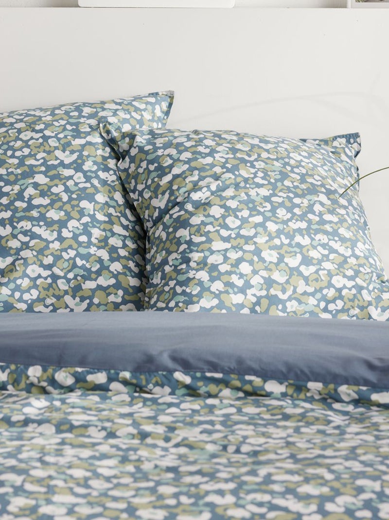 Completo letto stampato - 2 persone Blu - Kiabi