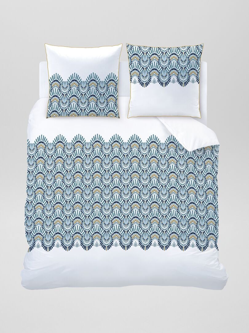 Completo letto stampato - 2 piazze BLC/COSA - Kiabi