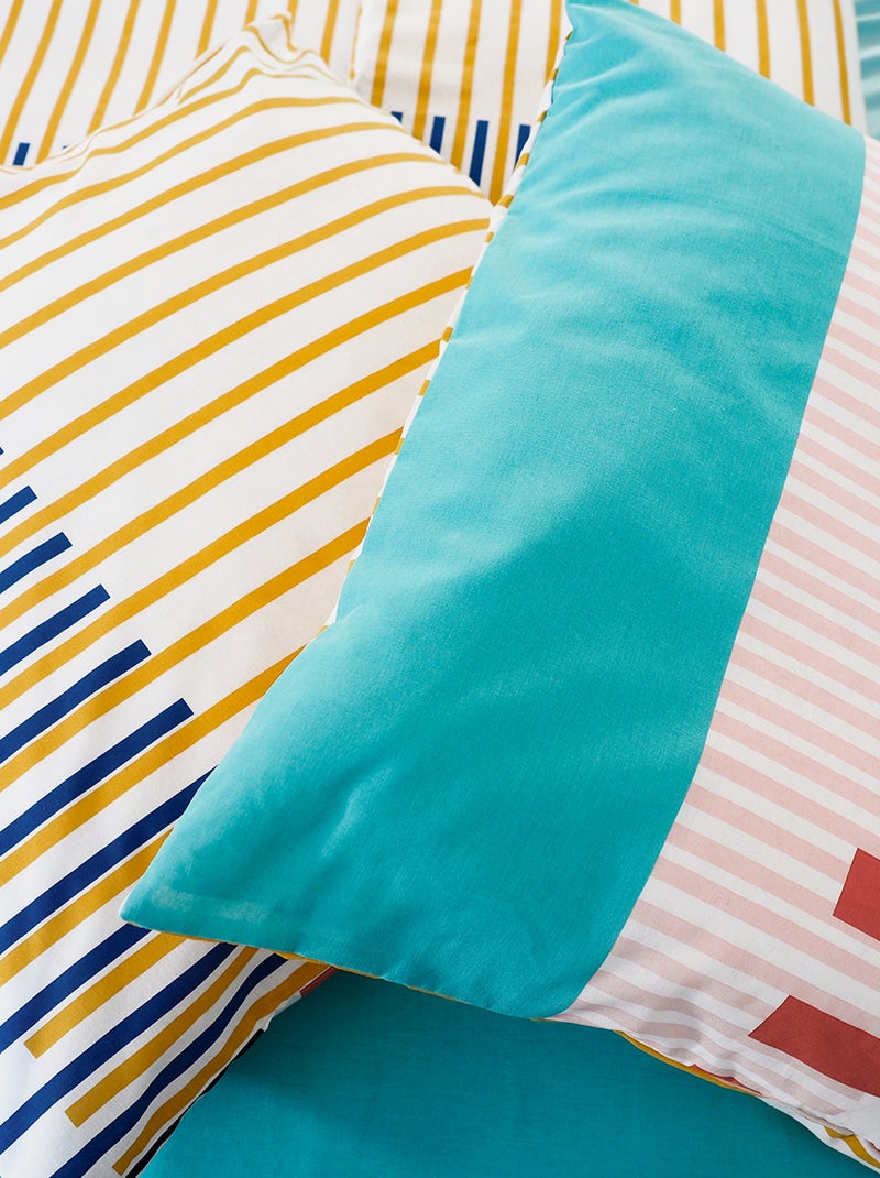 Completo letto stampato - 2 piazze multicolore - Kiabi