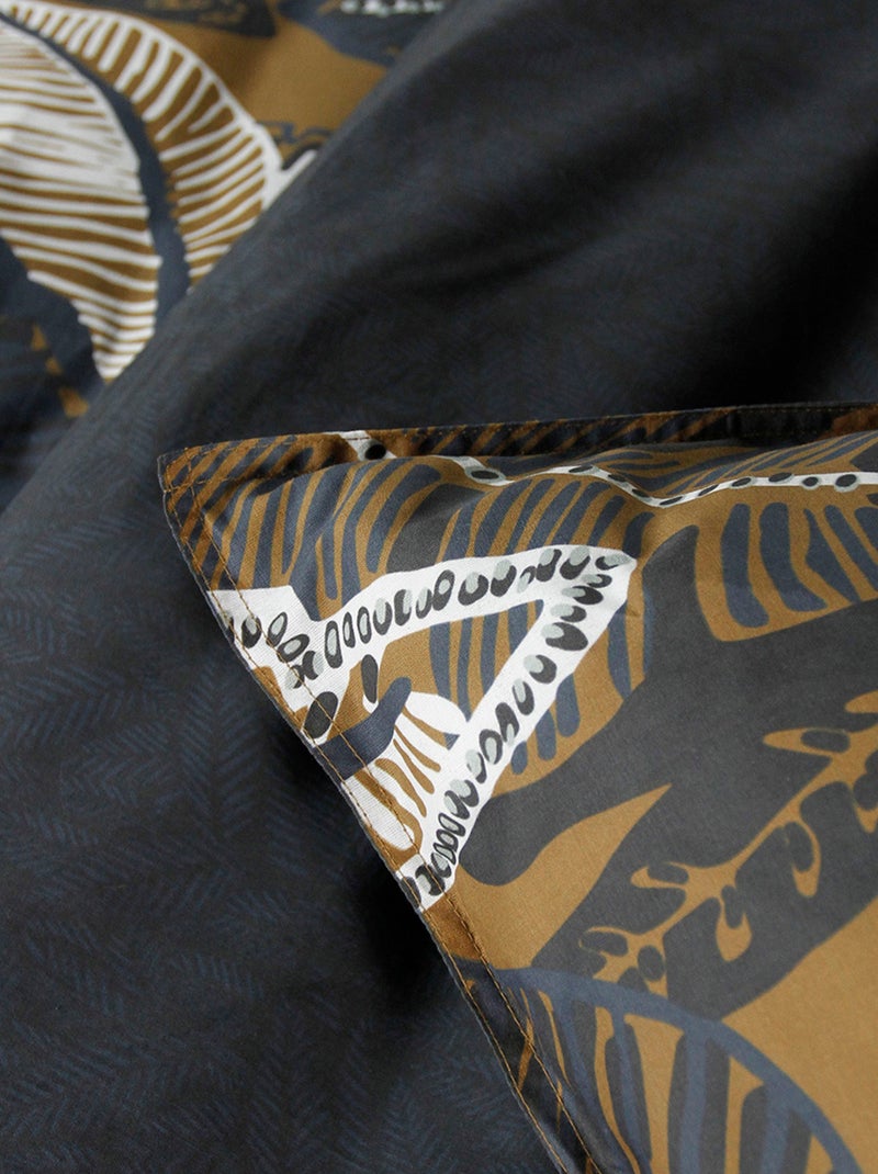 Completo letto stampato - 2 piazze NERO - Kiabi