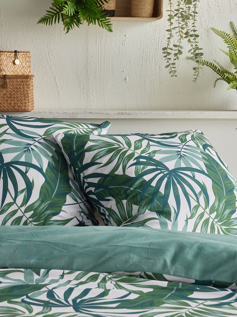 Completo letto stampato - 2 piazze VERDE - Kiabi
