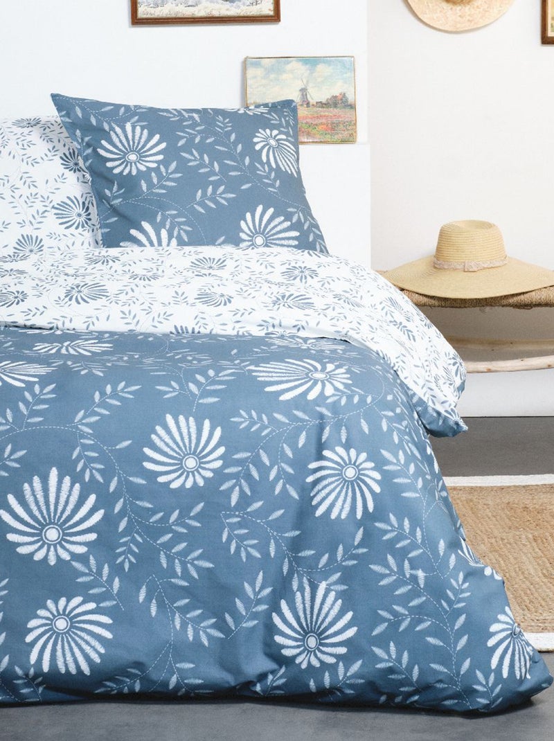 Completo letto stampato BLU - Kiabi