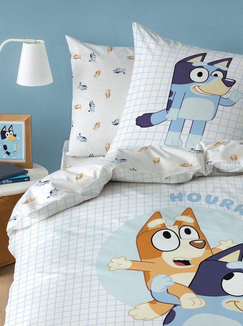 Completo letto stampato 'Bluey' - 1 piazza BLU - Kiabi