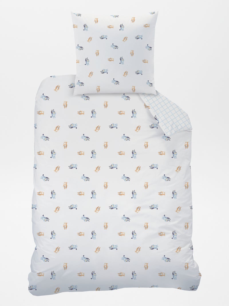 Completo letto stampato 'Bluey' - 1 piazza BLU - Kiabi