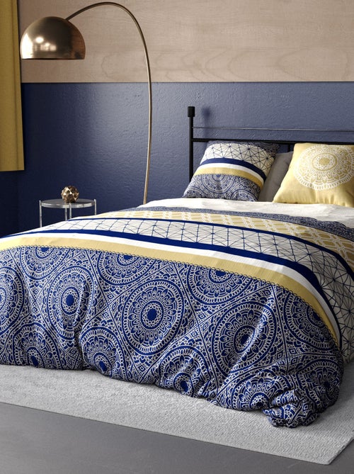 Completo letto stampato con copripiumino + 2 federe - 2 persone - Kiabi