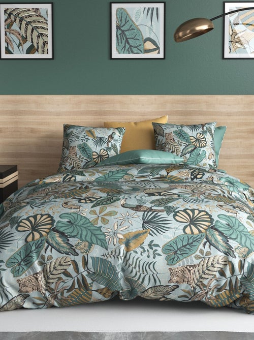 Completo letto stampato con copripiumino + 2 federe - 2 persone - Kiabi