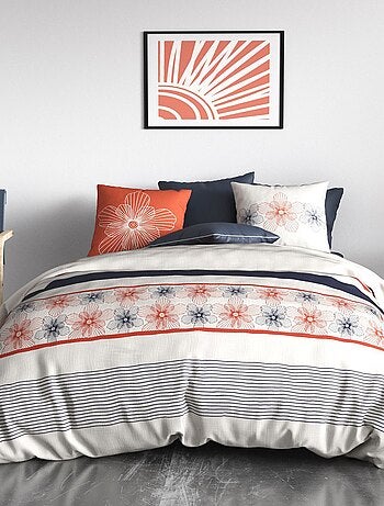 Completo letto stampato copripiumino + 2 federe - 2 persone