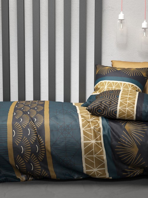 Completo letto stampato copripiumino + 2 federe - 2 persone - Kiabi