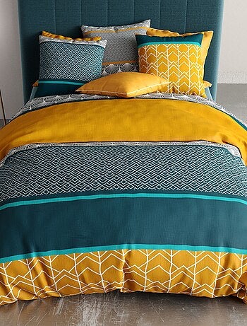 Completo letto stampato copripiumino + 2 federe - 2 persone