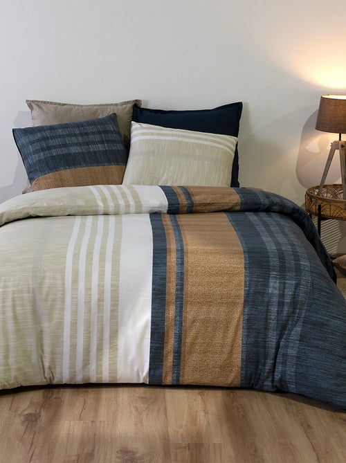 Completo letto stampato copripiumino + 2 federe - 2 persone - Kiabi