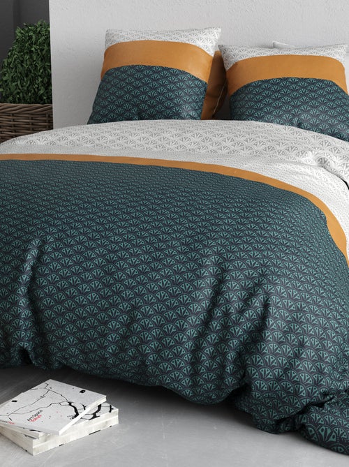 Completo letto stampato copripiumino + 2 federe - 2 persone - Kiabi