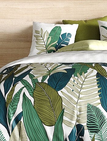 Completo letto stampato copripiumino + federe - 2 persone