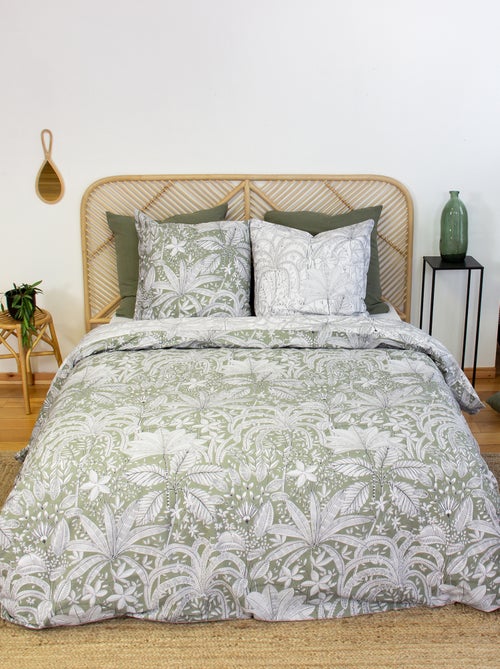 Completo letto stampato fiori - 2 persone - Kiabi