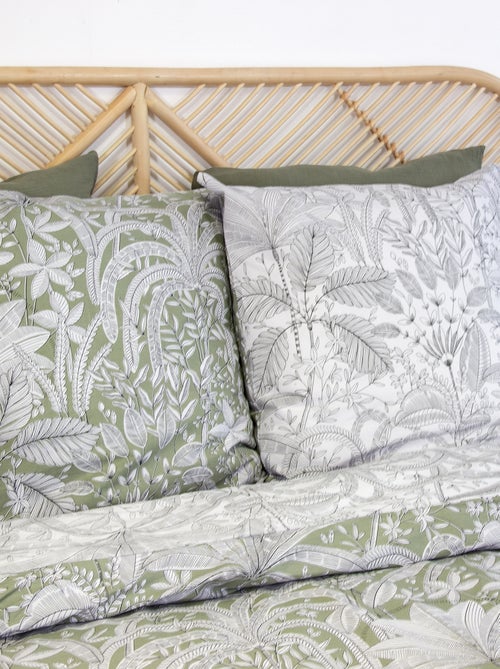 Completo letto stampato fiori - 2 persone - Kiabi