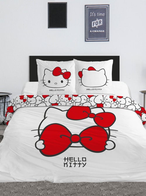 Completo letto stampato 'Hello Kitty' - 2 persone - Kiabi