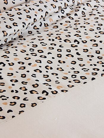 Completo letto stampato leopardato - 2 persone