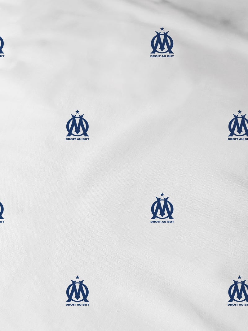 Completo letto stampato 'Olympique de Marseille' - 2 persone Blu - Kiabi