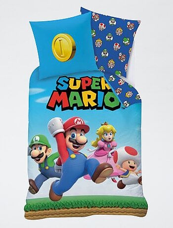 Completo letto stampato "Super Mario" - 1 persona