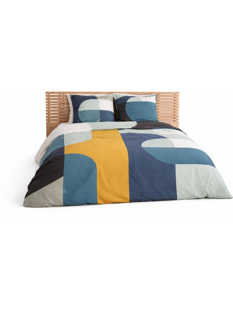 Completo letto stile moderno ed energia luminosa Blu - Kiabi