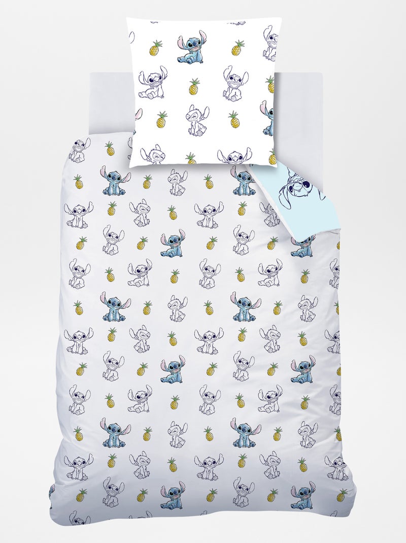Completo letto 'Stitch' - 1 piazza BLU - Kiabi
