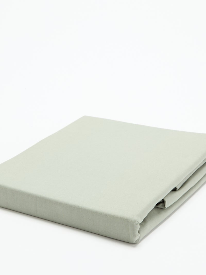 Completo letto tinta unita 2 persone - 200x200cm Verde - Kiabi