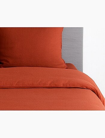 Completo letto tinta unita micro lavata