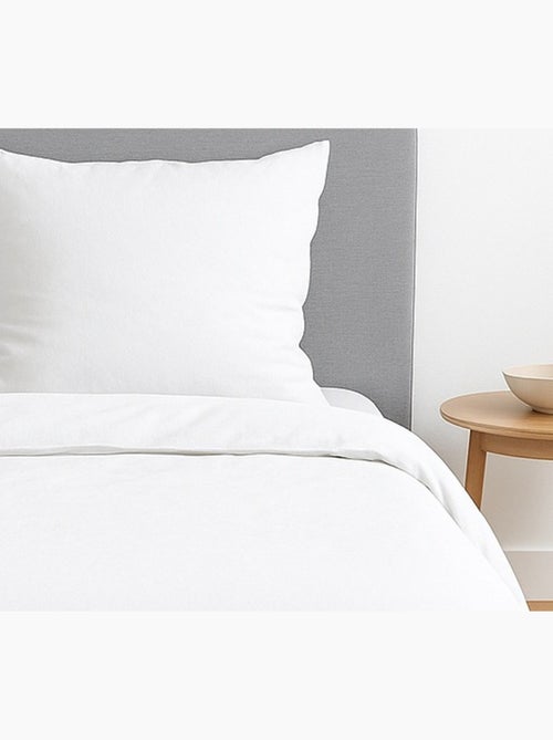 Completo letto tinta unita micro lavata - Kiabi